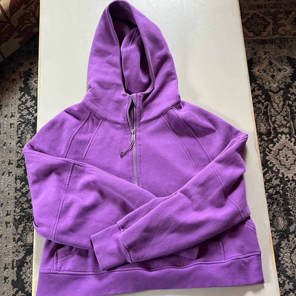 Lululemon Scuba oversized Half-zip Hoodie. Size M/L